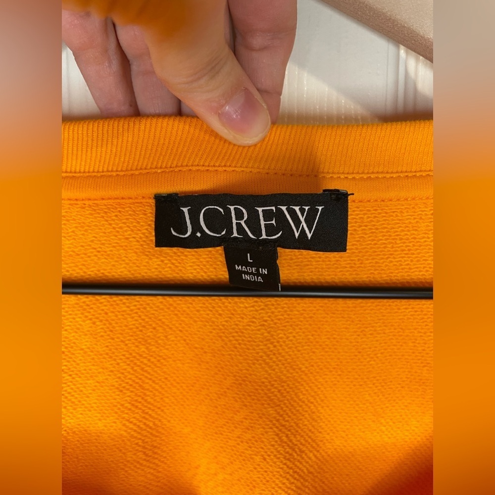 J Crew University Terry Short Sleeve Lace Up Shirt Size Large - Picture 5 of 9